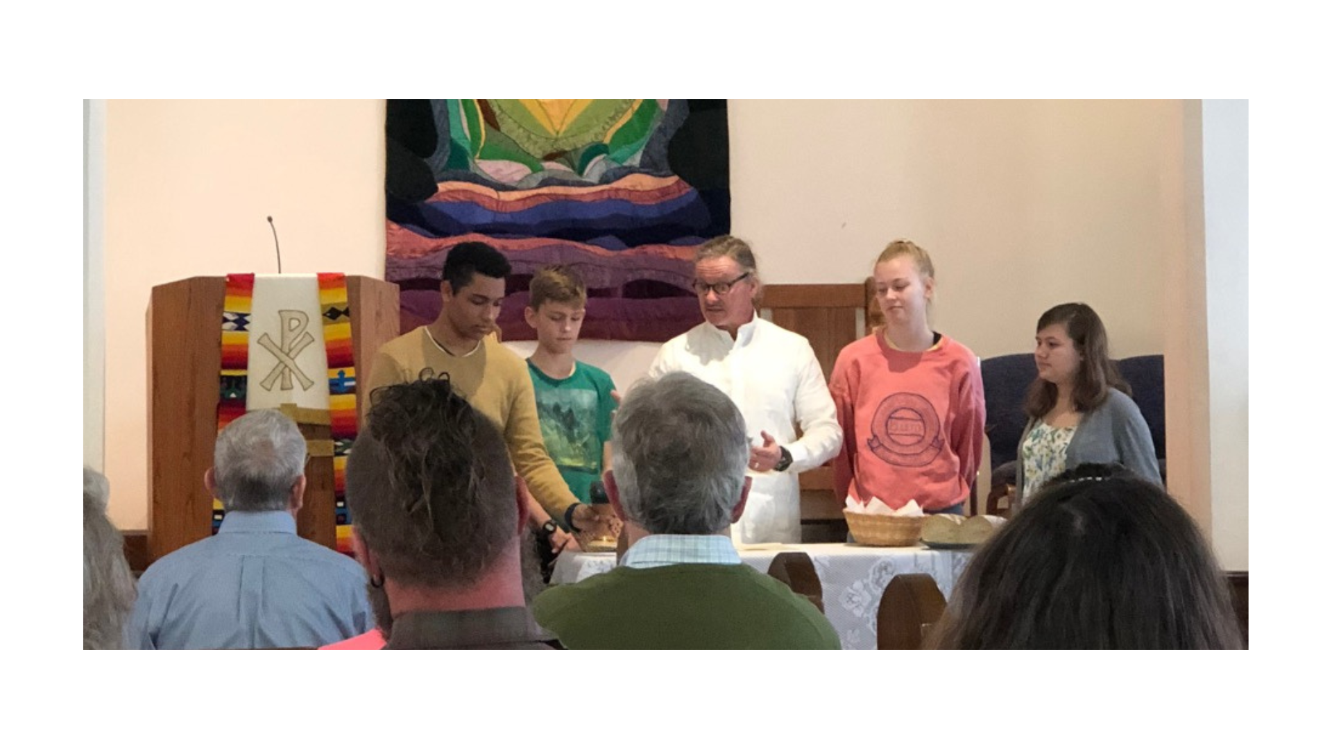 Youth Serving Communion